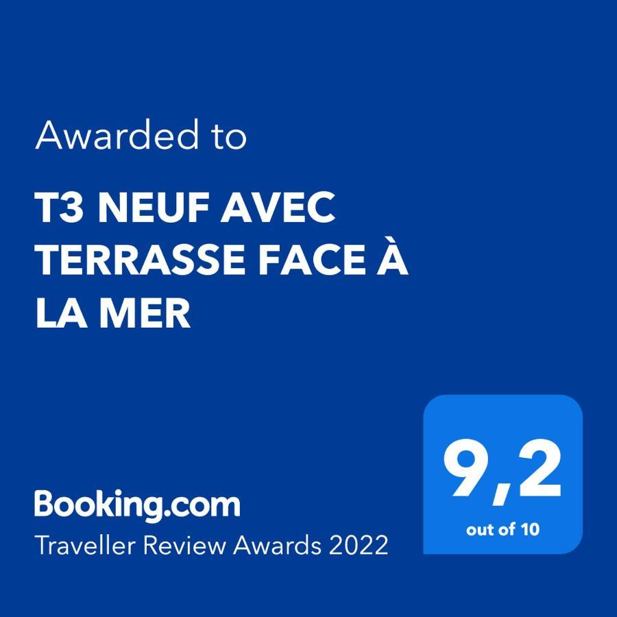 T3 Neuf Avec Terrasse Face A La Mer Bandol Buitenkant foto